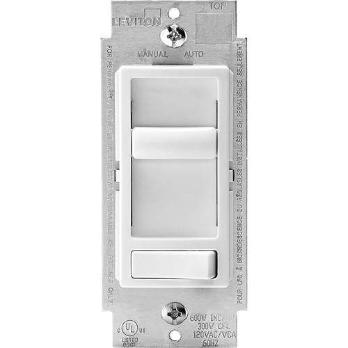 Commutateur DEL &agrave; intensit&eacute; variable Decora SureSlide Quali-T-Solutions