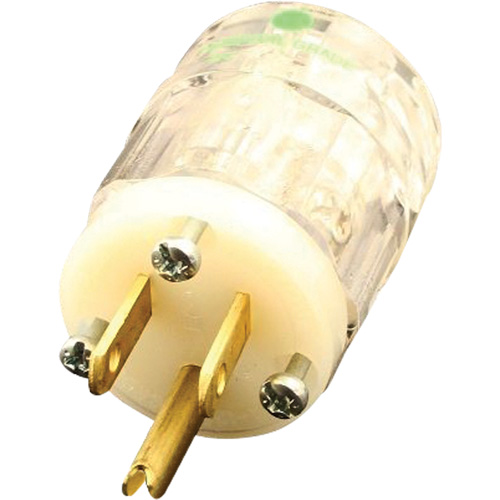 Hospital Grade Extension Plug, Nylon, 15 Amps, 125 V Quali-T-Solutions