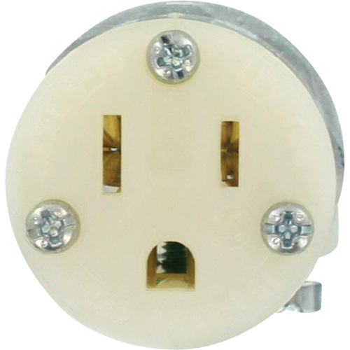 Hospital Grade Extension Plug Connector, 5-15R, Nylon Quali-T-Solutions