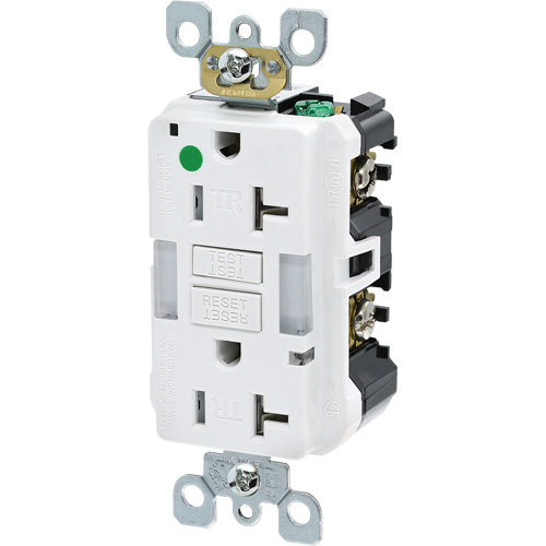 SmartlockPro&reg; Extra Heavy-Duty Self-Test GFCI Receptacle Quali-T-Solutions
