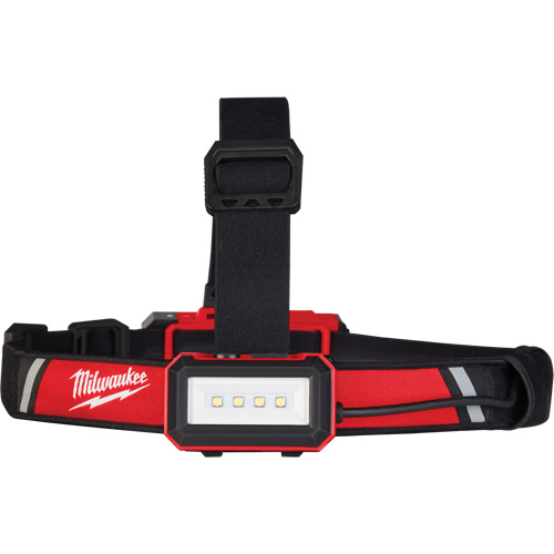 Lampe frontale USB &agrave; profil bas, DEL, 600 lumens, 2 hres de fonctionnement, piles Rechargeable Quali-T-Solutions