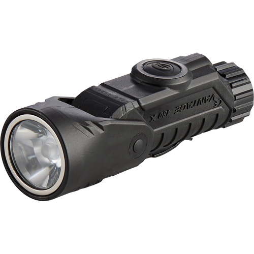 Lame de poche &agrave; alimentation multiple &agrave; angle droit pour casque Vantage 180 X, DEL, Piles Rechargeable/CR123A, Polym&egrave;re de nylon Quali-T-Solutions