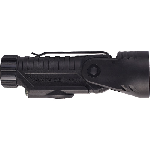 Lame de poche &agrave; alimentation multiple &agrave; angle droit pour casque Vantage 180 X, DEL, Piles Rechargeable/CR123A, Polym&egrave;re de nylon Quali-T-Solutions