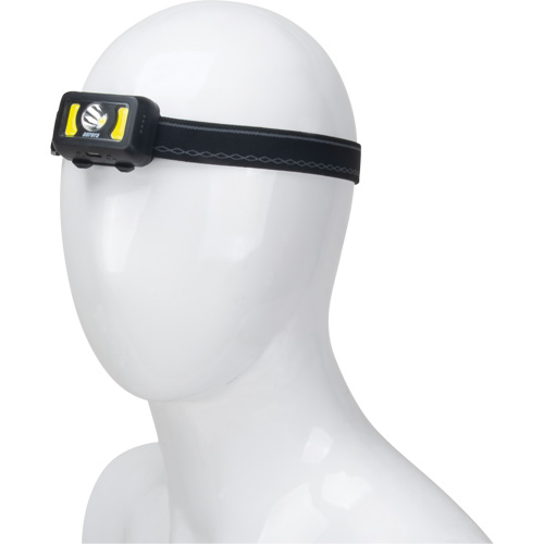 Lampe frontale, DEL, 350 lumens, 2 hres de fonctionnement, piles Rechargeable Quali-T-Solutions