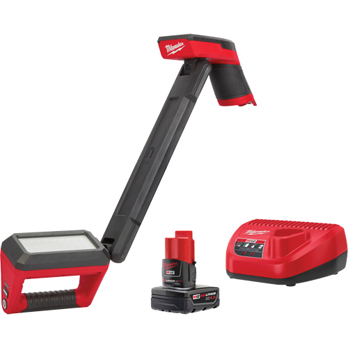 Ensemble d'&eacute;clairage pour soubassement de carrosserie M12, Magn&eacute;tique, Rechargeable, 1200 lumens Quali-T-Solutions