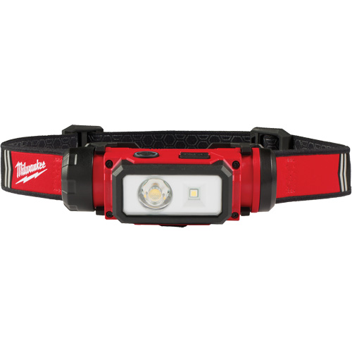 Lampe frontale pour casque de s&eacute;curit&eacute; USB REDLITHIUM, DEL, 600 lumens, 5 hres de fonctionnement, piles Rechargeable Quali-T-Solutions