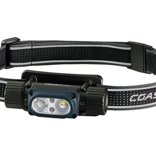 Lampe frontale ultra lumineuse &agrave; alimentation double &eacute;tanche &agrave; l'eau WPH30R, DEL, 1000 lumens, piles Rechargeable Quali-T-Solutions