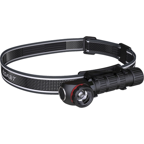 Lampe frontale avec clip de poche et aimant 2780R, DEL, 1250 lumens, 6 hres de fonctionnement, piles Rechargeable Quali-T-Solutions