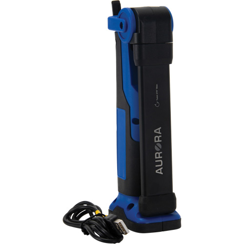 Baladeuse pliante/torsad&eacute;e, Magn&eacute;tique, Rechargeable, 350 lumens Quali-T-Solutions