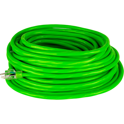 Industrial Extension Cord, All-Weather, SJTW, 10/3 AWG, 15 A, 50' Quali-T-Solutions