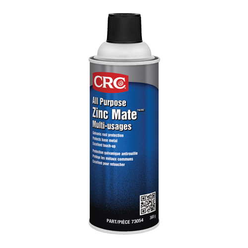 Rev&ecirc;tement haute performance Zinc Mate, Canette a&eacute;rosol Quali-T-Solutions