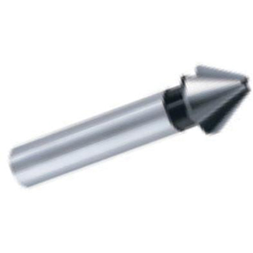 Fraise conique, 12,5 mm, Acier rapide, Angle de 60°, 3 cannelures Quali-T-Solutions