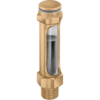 Indicateurs de niveau &agrave; liquide en laiton - Droits, Filet&eacute;, 14-1/4" lo, 225°F (107,22° C) Quali-T-Solutions