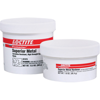 Adh&eacute;sif sup&eacute;rieur pour le m&eacute;tal Fixmaster, 647 g, Trousse, Un composant, Gris Quali-T-Solutions