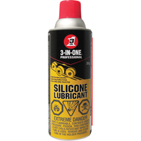 Lubrifiant de silicone 3-IN-1, Canette a&eacute;rosol Quali-T-Solutions