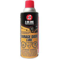 Lubrifiant 3-IN-1 pour porte de garage, Canette a&eacute;rosol Quali-T-Solutions
