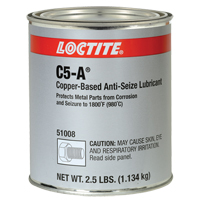 Loctite&reg; 8008 C5-A Copper Anti-Seize Lubricant, 2.5 lbs., Can, 1800°F (982°C) Max Temp. Quali-T-Solutions