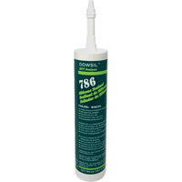 Dowsil 786 Silicone Sealant, 300 ml, Cartridge, White Quali-T-Solutions