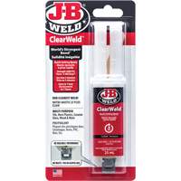 ClearWeld Adhesive, 25 ml, Syringe, Two-Part, Clear Quali-T-Solutions