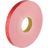VHB Tape, 32.9 m (108') L x 1117.6 mm (44") W, 0.028 mm, Acrylic Quali-T-Solutions