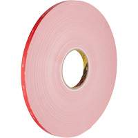 VHB Tape, 32.9 m (108') L x 12.7 mm (1/2") W, 62 mils, Acrylic Quali-T-Solutions