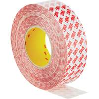 Double-Sided Adhesive Tape, Polyester, 50 mm (1.96") W x 50 m (164') L, 8 mils Thick Quali-T-Solutions