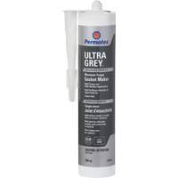 Ultra Grey&reg; Rigid High-Torque RTV Silicone Gasket Maker, Cartridge, Grey Quali-T-Solutions