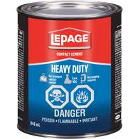 Heavy-Duty Contact Cement, Can, 946 ml, Amber Quali-T-Solutions