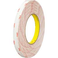 Double-Coated Tissue Tape 9456, 25.4 mm (1") x 66 m (216'), Clear Quali-T-Solutions