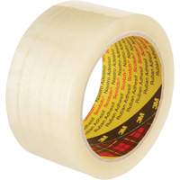 Scotch&reg; Box Sealing Tape 371, Hot Melt Adhesive, 1.9 mils, 48 mm (2") x 100 m (328') Quali-T-Solutions
