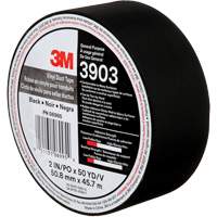 3903 Vinyl Duct Tape, 48 mm (2") W x 45 m (148') L, 6.5 mils, Black Quali-T-Solutions
