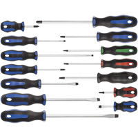JTSD-14S Ergonomic Screwdriver Set, 14 Pcs. Quali-T-Solutions