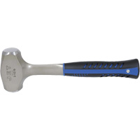 JSCH-25 Super Heavy-Duty Club Hammer, 2.5 lbs., 10-3/4" L, Solid Steel Handle Quali-T-Solutions