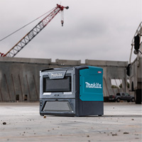 Four &agrave; micro-ondes sans fil 40 V Max XGT (outil seulement), 350 W/500 W, Noir/bleu Quali-T-Solutions