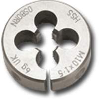 Round Die, 5/16"-22 Thread, High Speed Steel Quali-T-Solutions