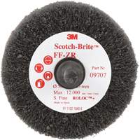Scotch-Brite Cut & Polish Flap Brush, Aluminum Oxide, Fine Grit, 2" x 1" x 1/4" Quali-T-Solutions