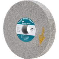 Scotch-Brite EXL Deburring Wheels, 6" x 1", 1" Arbor, Aluminum Oxide Quali-T-Solutions