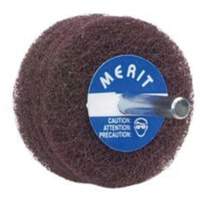 Disques non tiss&eacute;s Abrasotex, 3" dia. x 1" la, Arbre 1/4", Oxyde d'aluminium Quali-T-Solutions