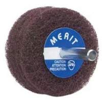 Disques non tiss&eacute;s Abrasotex, 3" dia. x 1" la, Arbre 1/4", Oxyde d'aluminium Quali-T-Solutions