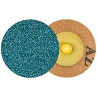 TWIST TOPCUT Sanding Disc, 2" Dia., 50 Grit, Zirconium Quali-T-Solutions