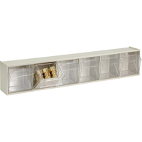 Syst&egrave;me de casiers modulaires Tip-Out, 23-5/8" la x 3-5/8" p x 4-1/2" h, 6 tiroirs Quali-T-Solutions