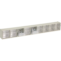 Syst&egrave;me de casiers modulaires Tip-Out, 23-5/8" la x 2-1/2" p x 3-1/8" h, 9 tiroirs Quali-T-Solutions