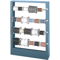 Wire Spool Racks, 4 Rod, 6" W x 26-1/8" D x 37-1/8" H Quali-T-Solutions