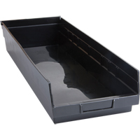 Bacs &agrave; pi&egrave;ces en plastique recycl&eacute;, 8-1/8" la x 23-5/8" p x 4" h, Capacit&eacute; de 50 lb Quali-T-Solutions