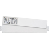 Plaque avant avec &eacute;tiquette Quali-T-Solutions