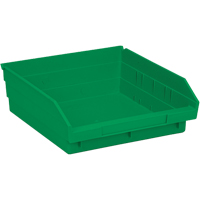 Bacs pour tablette, 11-1/8" la x 4" H x 11-5/8" p, Vert, Capacit&eacute; 30 lb Quali-T-Solutions