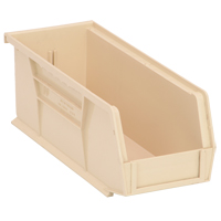 Ultra Stack & Hang Bin, 4-1/8" W x 4" H x 10-7/8" D, Ivory Quali-T-Solutions