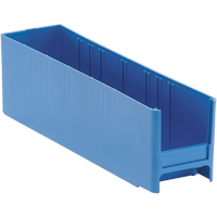 Cabinet Drawer, 2-3/4" W x 11" D x 3-5/16" H, Blue Quali-T-Solutions