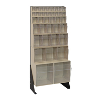 Support pour bacs basculants, 23-5/8" la x 8" p x 52" h, 38 tiroirs Quali-T-Solutions