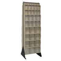 Support pour bacs basculants, 23-5/8" la x 16" p x 75" h, 72 tiroirs Quali-T-Solutions